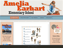 Tablet Screenshot of amelia.provo.edu